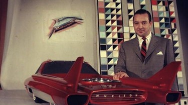 The 1958 Ford Nucleon, which never got beyond a small-scale model