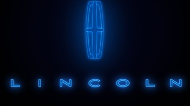 Lincoln electric car logo luxury brand badge EV