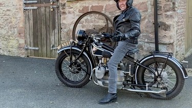 Richard Hammong Long Way Round BMW vintage motorcycle bike Top Gear 2