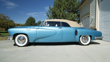 A Tucker 48 Torpedo convertible prototype