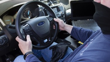 Ford is piloting a new heated sanitization software solution that can help neutralize the COVID-19 virus inside its Police Interceptor Utility vehicles, which helps decrease the potential spread of the virus