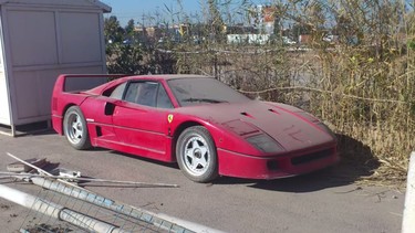 Ferrari F40 Iraq find