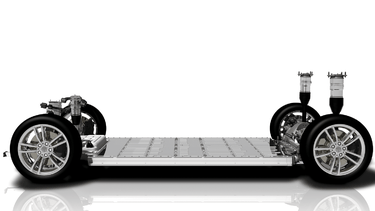 Tesla Model battery tray chassis power skateboard platform