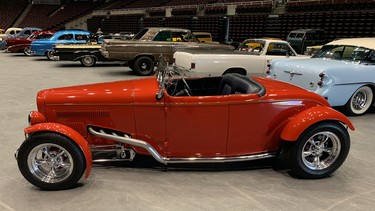 This 1932 Ford may be Vancouver’s
most historic hot rod. It was first displayed at the PNE in 1954, and is among a number of classics that will be part of this weekend's unique, and tasty, Car-B-Q show.