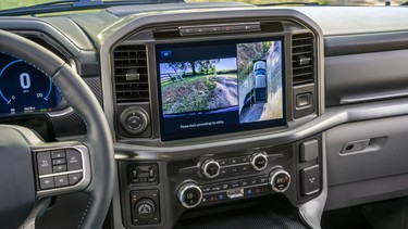 2021 Ford F-150 with new 12-inch centre screen