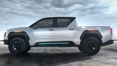 The 2020 Nikola Badger electric pickup