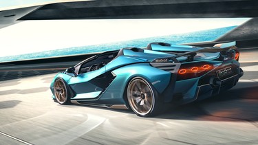The 2021 Lamborghini Sian Roadster