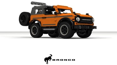 Unofficial 2021 Bronco Lego Kitt