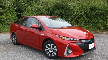 The Upgrade model is the top-of-the-line Prius Prime trim and adds such things as a 11.6-inch HD display screen and a power driver's seat.