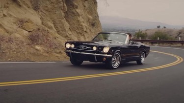 1965 Mustang Convertilble Jason Momoa Lisa Bonet