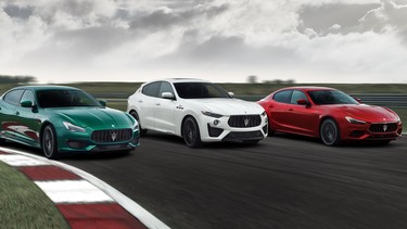 The 2021 Maserati Trofeo lineup