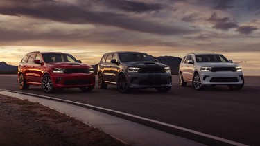 The entire Dodge Durango lineup for 2021 features new aggressive exterior styling, a new interior with a Challenger-inspired, driver-centric cockpit and the available 10.1-inch touchscreen with five-times faster Uconnect 5