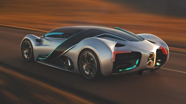 Hyperion XP-1 hydrogen fuel cell supercar 3