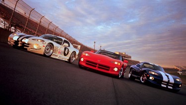 The 1997 Dodge Viper lineup