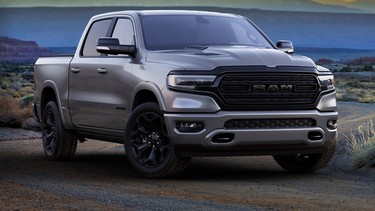 2021 Ram 1500 Limited Night front 3/4