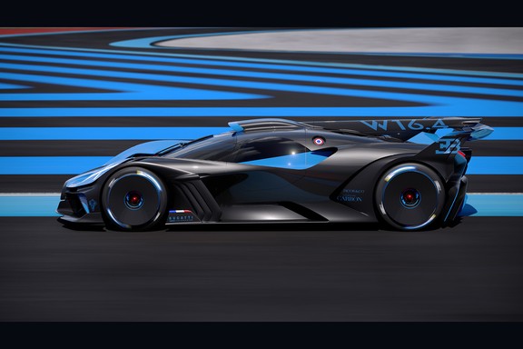 Bugatti's Bolide is a one-off 499-km/h-top-speed lightweight race car ...