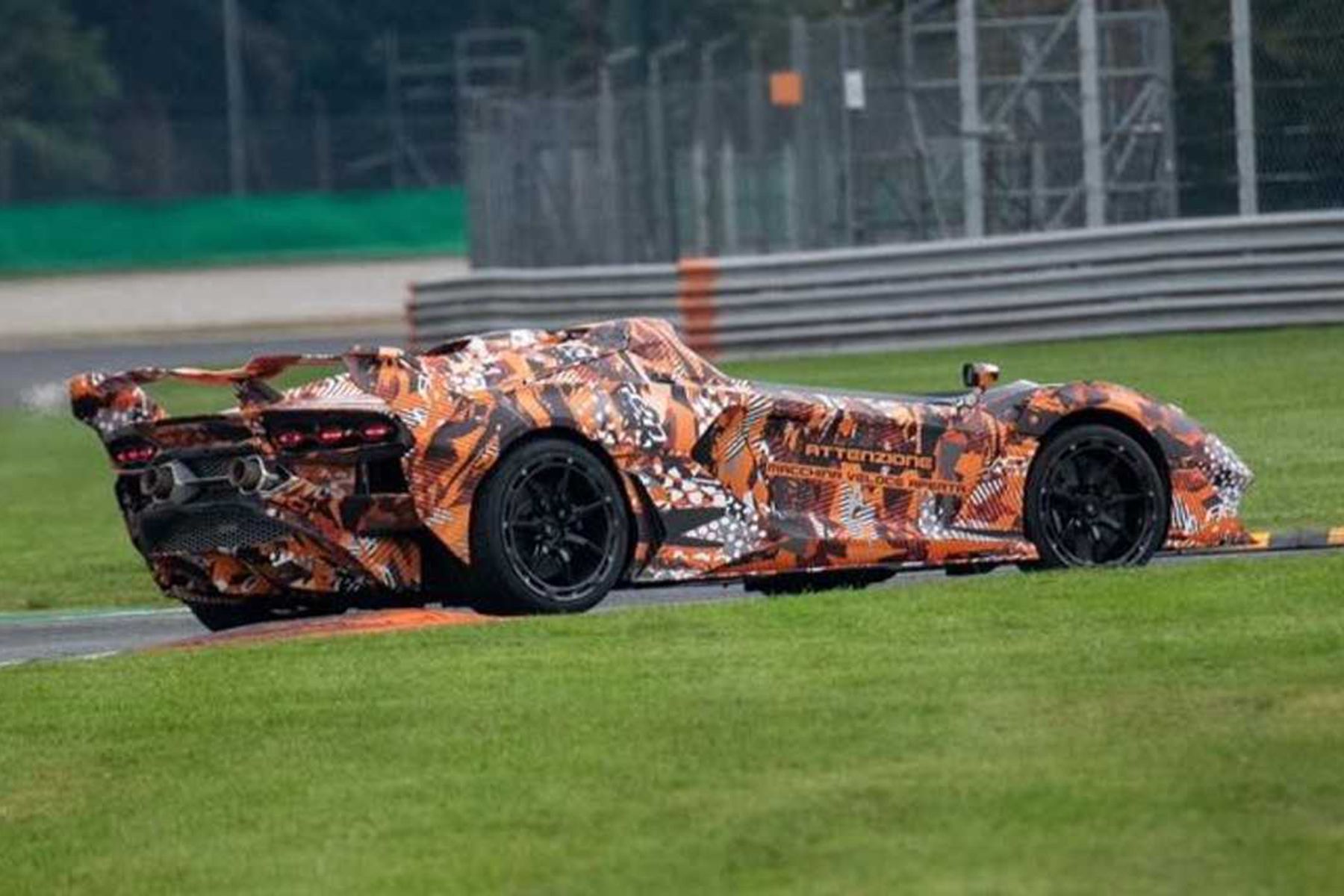 Lamborghini teases track-focused speedster to take on McLaren Elva