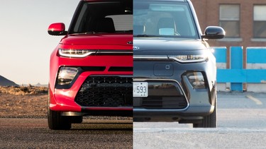 Kia Soul EV vs. gas