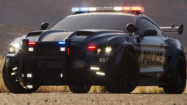 The 'Barricade' Saleen Mustang from 'Transformers'