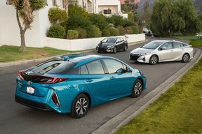 The 2017 Toyota Prius Prime family