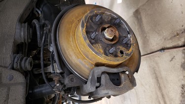 Brake Rotor Failure