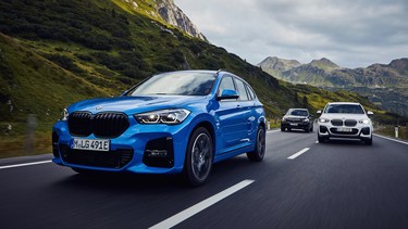 BMW X SUVs range family lineup electrified X1 X3 X5