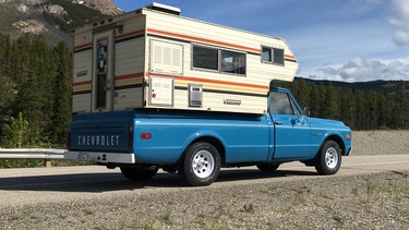One of Chuck Young’s two classic trucks is his 1972 Chevrolet C10, a vehicle he’s owned since 1975 and restored in his 16-foot by 22-foot single car garage.