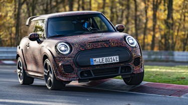 Mini JCW EV test mule