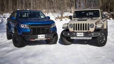 Chevrolet Colorado ZR2 vs Jeep Gladiator Mojave