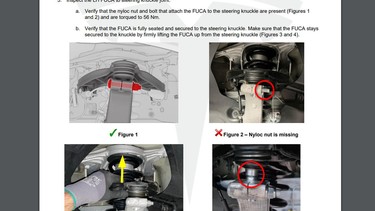 Tesla Missing bolts