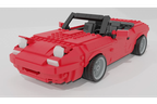 Well-detailed toy-brick Mazda Miata build proposed as LEGO Ideas kit