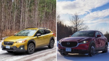 2021 Subaru Crosstrek vs. 2021 Mazda CX-30