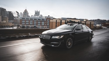 Aurora self-driving car Lincoln autonomous