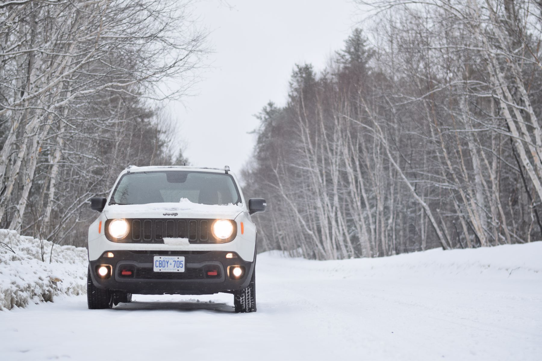 2015 Jeep Renegade Trailhawk winter drive review