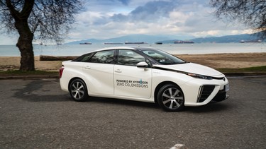 Lyft Canada's Toyota Mirai