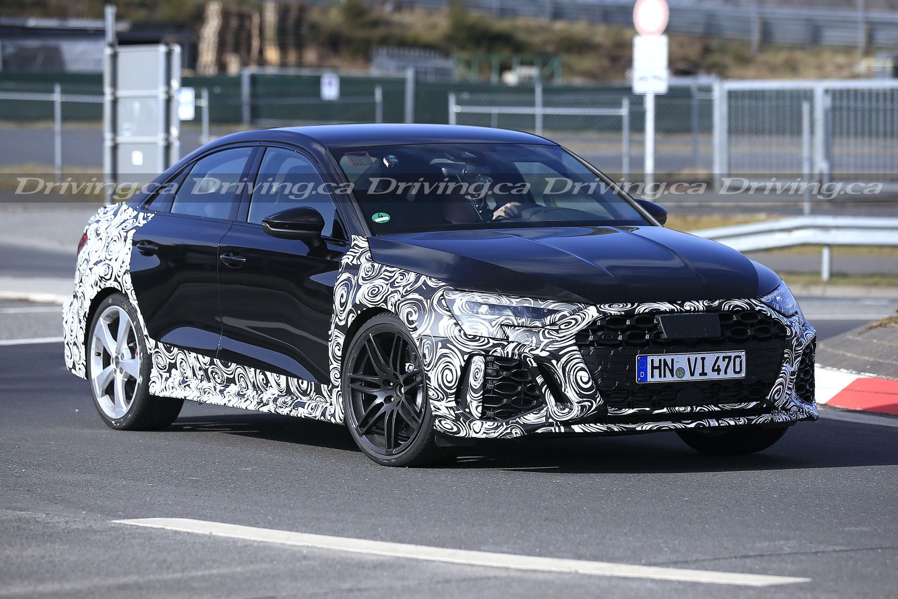 2025 Audi A3 spy shots and video