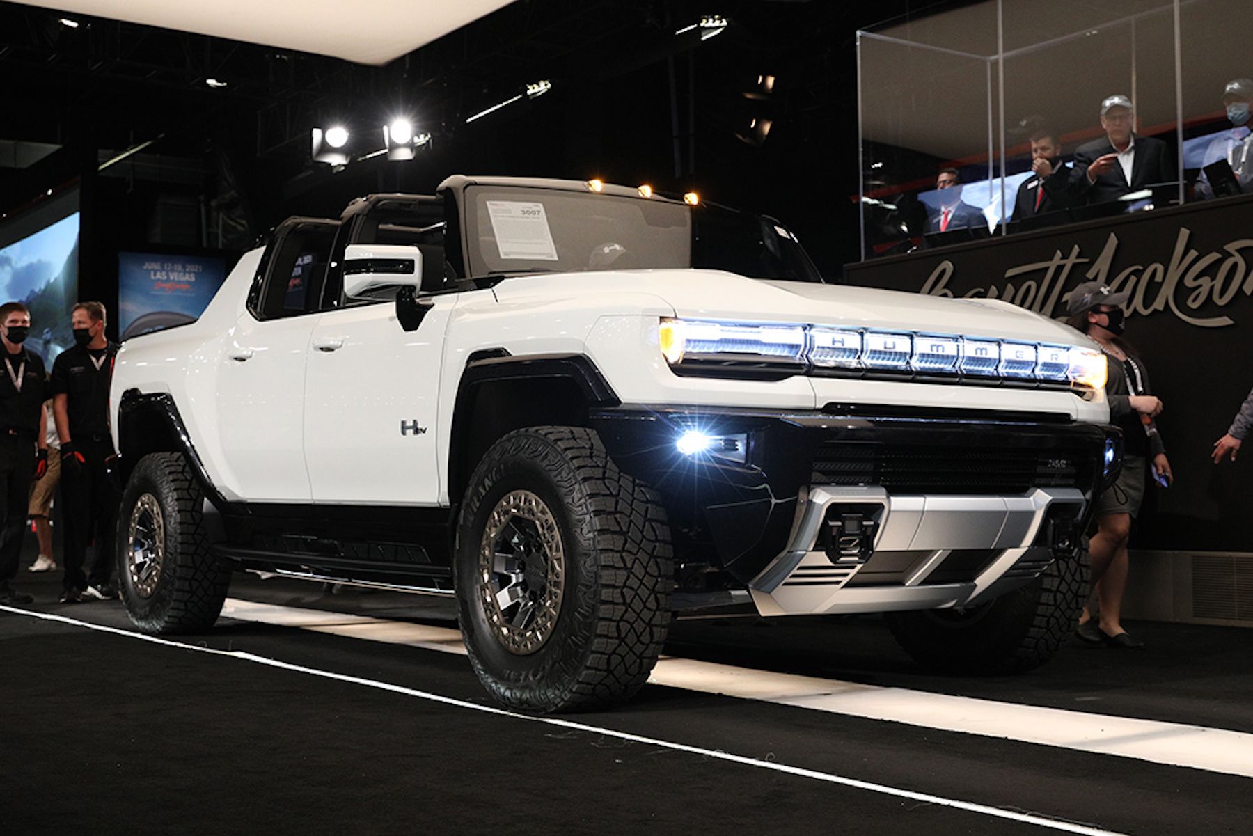 $2.5-million Hummer EV among several VIN 001s auctioned this