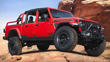 Jeep Red Bare Gladiator Rubicon