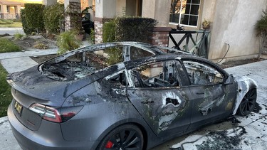 Tesla Model 3 58 day fire