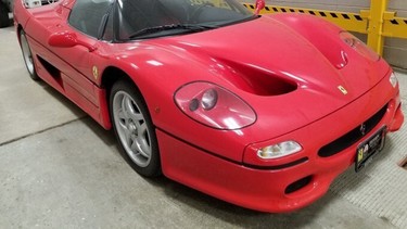 Ferrari F50 Seized