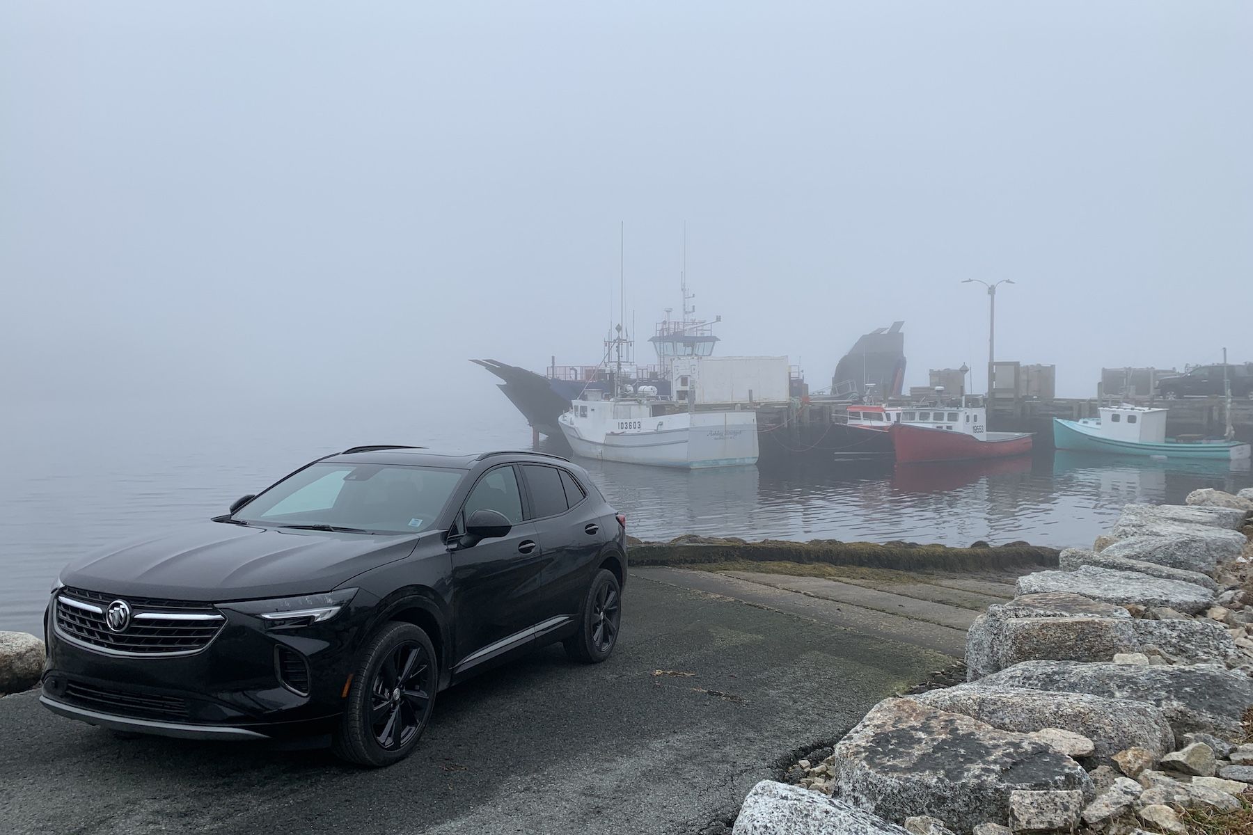 SUV Review 2021 Buick Envision Driving