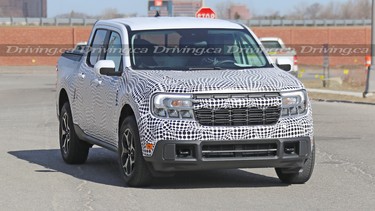 Ford Maverick Spy Shot