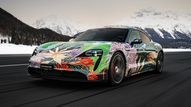 Porsche Taycan Art Car