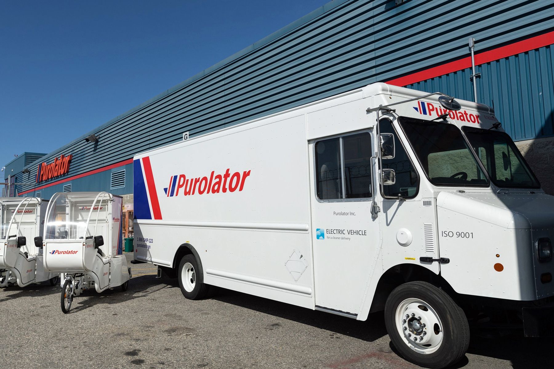 Purolator to invest one billion dollars to electrify fleet amid green transition