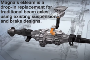 Beam Me Up: Magna talks electrification for solid beam rear axles | Driving