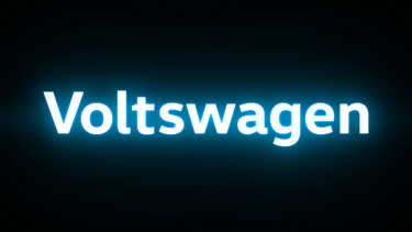 Voltswagen logo badge prank