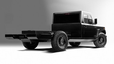 bollinger b2 chass-E cab