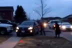 Get Off My Lawn! Ontario road rage driver blasts across front yard