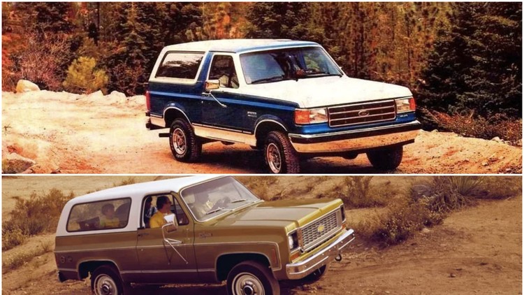 Arch Rivals: Ford Bronco versus Chevrolet Blazer | Driving