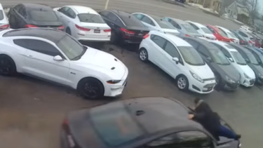 BMW 4 strikes salesman